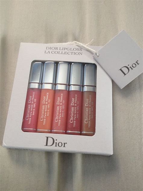 christian Dior lip gloss set